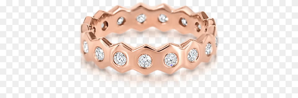 Honeycomb Ring With Diamonds Bracelet, Accessories, Diamond, Gemstone, Jewelry Free Png