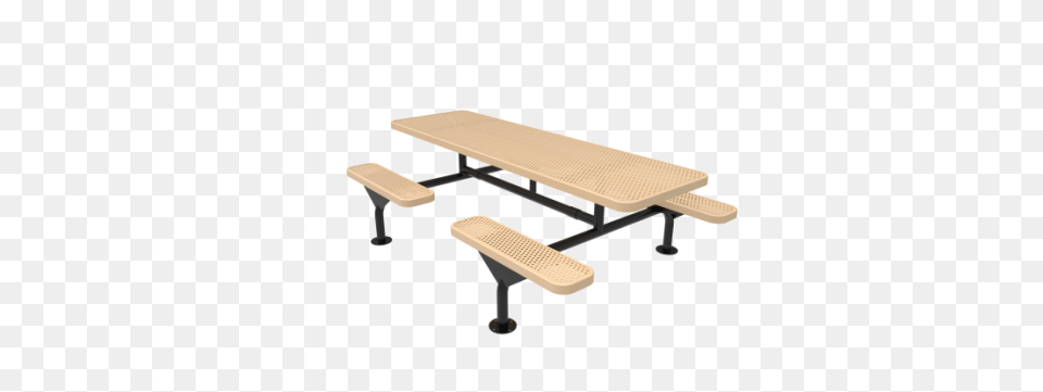 Honeycomb Steel Bonded Picnic Table, Bench, Furniture, Wood, Dining Table Png