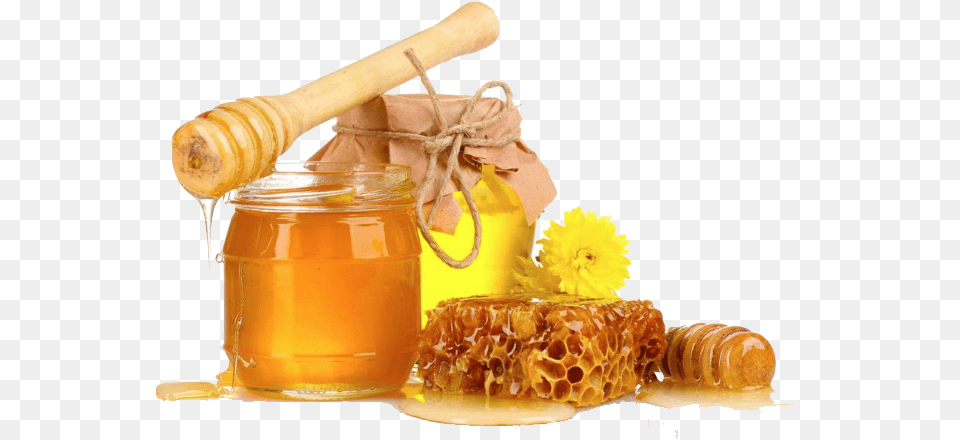 Honeycomb Stick Dripping Honey Food, Ketchup Free Transparent Png