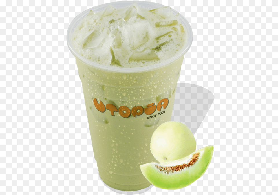 Honeydew Milk Tea Honey Dew Melon, Food, Fruit, Plant, Produce Free Png