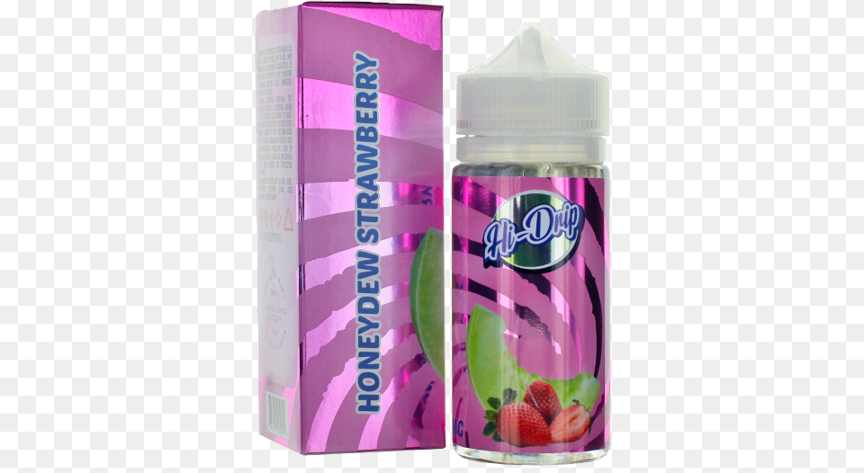 Honeydew Strawberry E Liquid Water Bottle, Gum, Can, Shaker, Tin Free Transparent Png