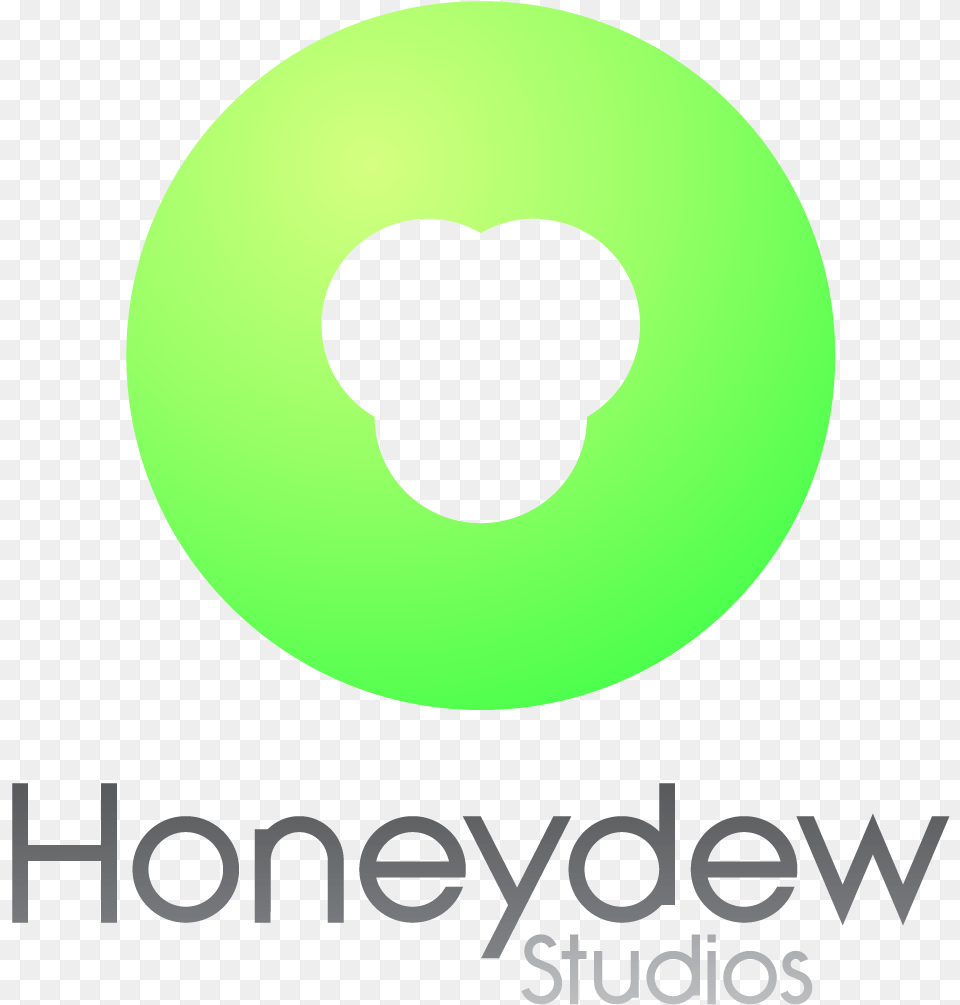 Honeydewstudios Logo A White Transparent Circle, Green, Astronomy, Outdoors, Night Free Png Download