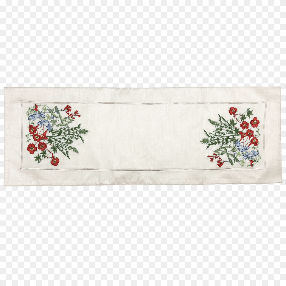 Honeysuckle And Vines Runner Rug, Embroidery, Pattern, Stitch, Home Decor Free Png Download