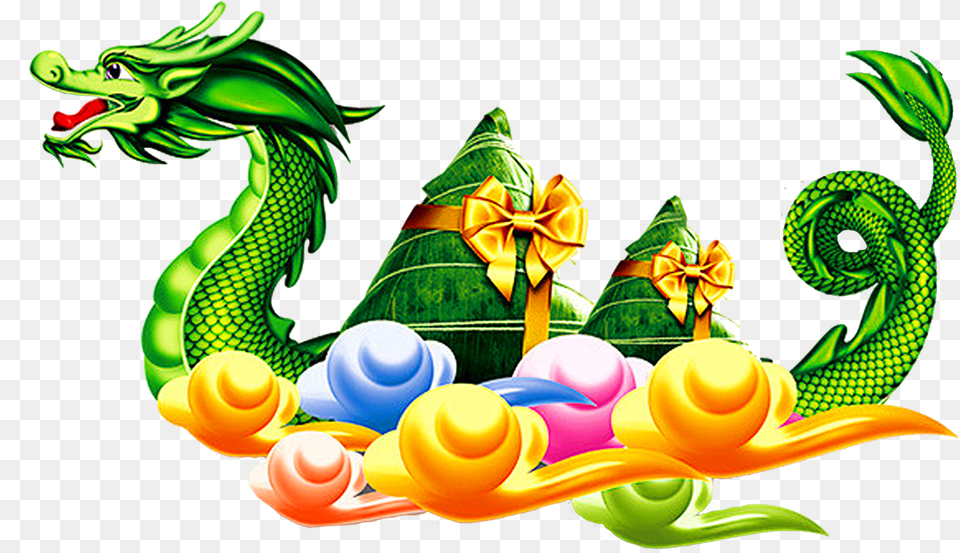 Hong Kong Dragon Boat Carnival Background Dragon Boat, Green Free Png