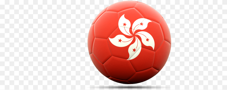 Hong Kong Flag Ball, Football, Soccer, Soccer Ball, Sport Free Png Download