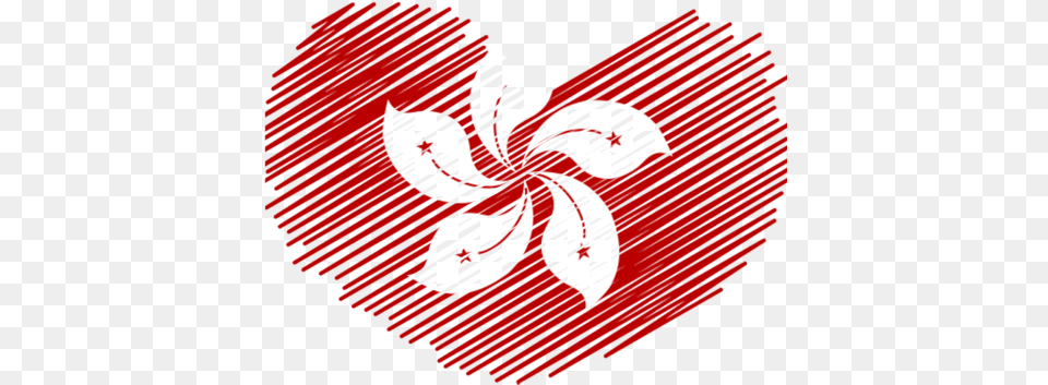 Hong Kong Profile Picture Filter Overlay For Facebook Hong Kong Flag Heart, Flower, Plant, Hibiscus, Dynamite Free Transparent Png