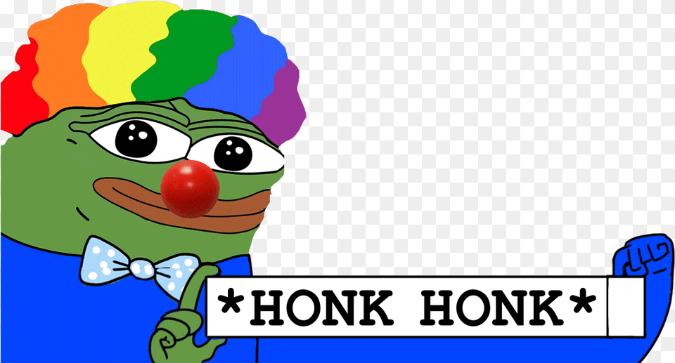 Honk Honk Cartoon Clown Pepe Honk Honk, Performer, Person, Baby Free Transparent Png