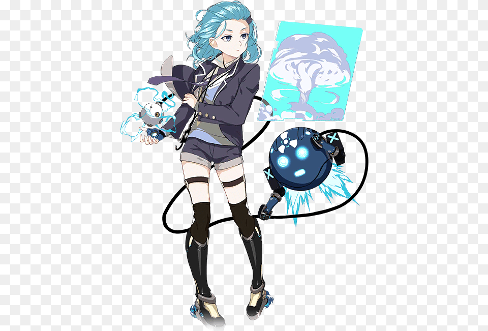 Honkai Impact Stigma Einstein, Book, Comics, Publication, Person Png Image