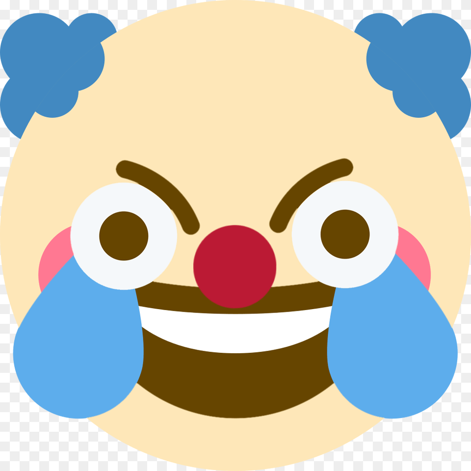 Honker Clown Discord Emoji Open Eyes Joy Emoji, Animal, Bear, Mammal, Wildlife Png