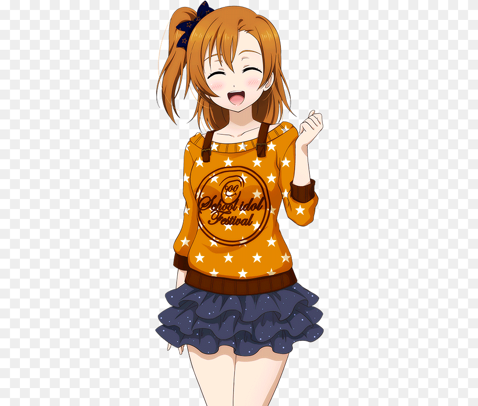 Honoka Love Live, Book, Publication, Child, Comics Free Transparent Png