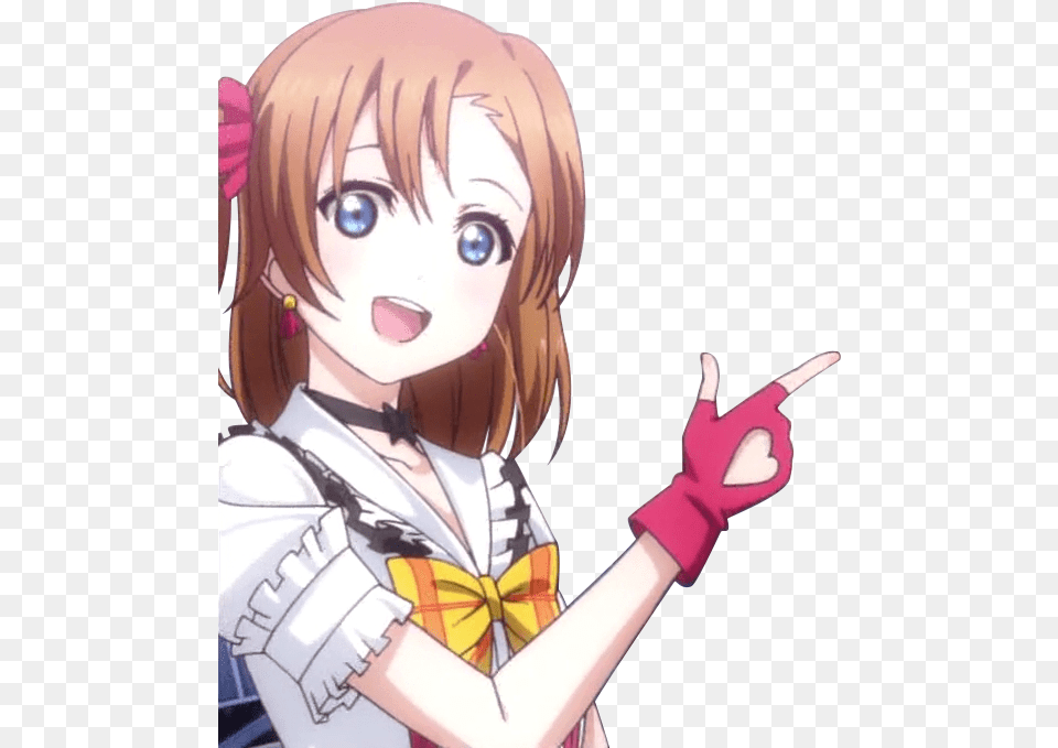 Honoka Love Live Emoji, Book, Comics, Person, Publication Free Png