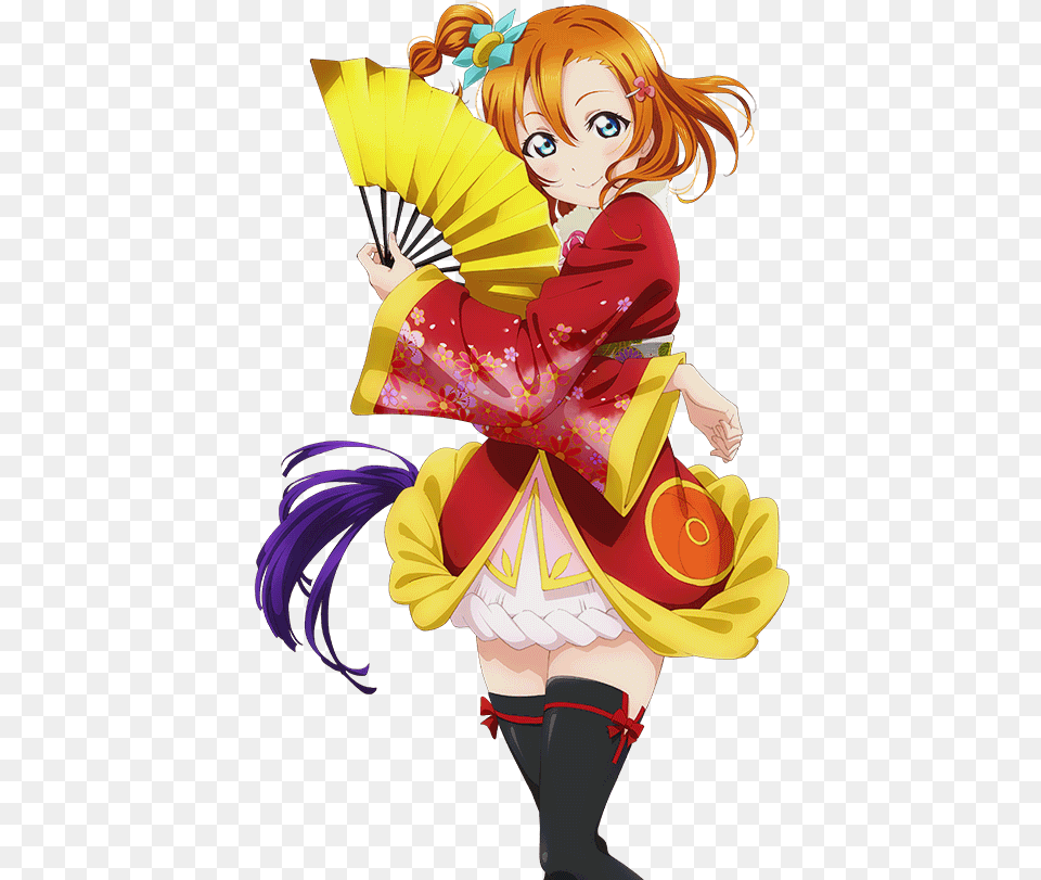 Honoka Love Live Movie Honoka Kousaka Angelic Angel, Book, Clothing, Comics, Dress Free Png Download