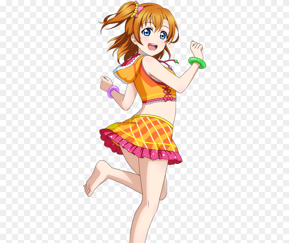 Honoka Swimsuit, Book, Comics, Publication, Child Free Png Download