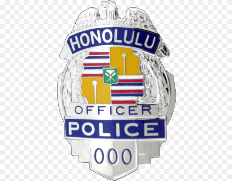 Honolulu Hawaii Custom Badge Hawaii Police, Logo, Symbol, Can, Tin Free Transparent Png