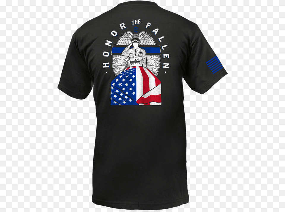 Honor The Fallen T Shirt Shirt, T-shirt, Clothing, Person, Man Free Png Download