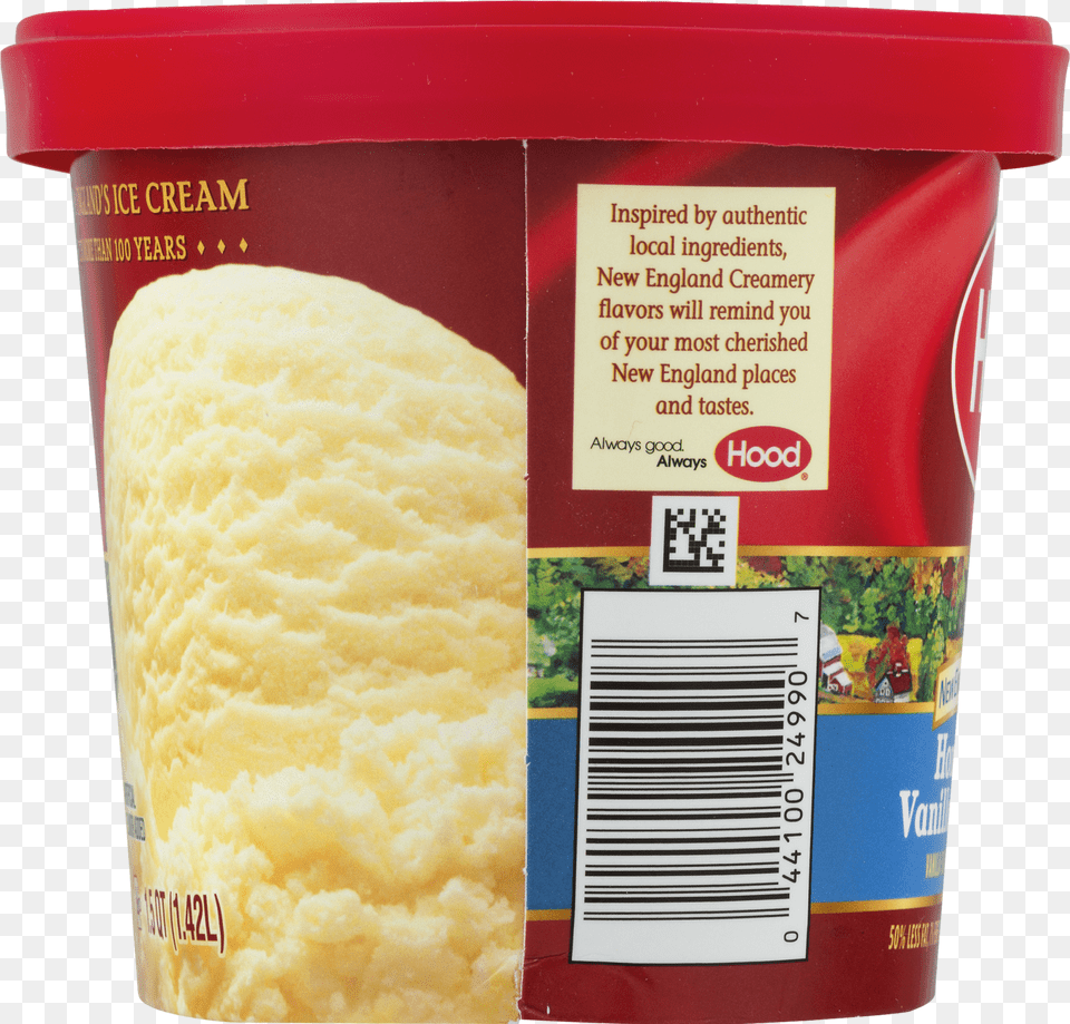 Hood New England Creamery Homemade Vanilla Ice Cream Gelato Free Transparent Png