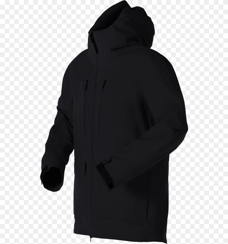 Hooded Jacket Men Image Mens Black Jacket Hood, Clothing, Coat, Hoodie, Knitwear Free Transparent Png