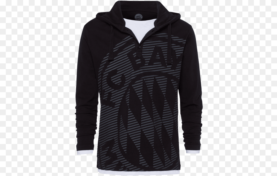 Hooded Longleeve Big Logo Dbz Jordan Hoodie, Clothing, Fleece, Knitwear, Sweater Free Png