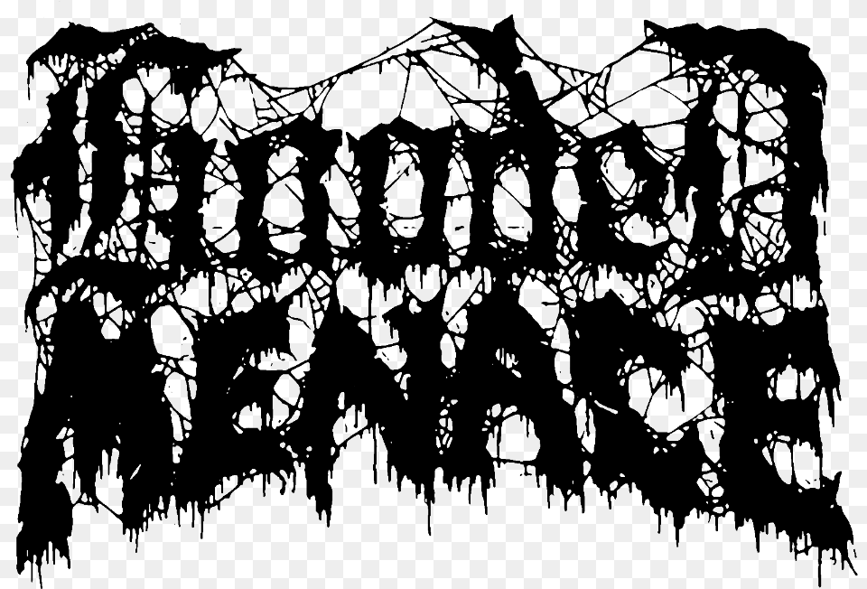 Hooded Menace Announce Line Up Changes Hooded Menace Band Logo, Gray Png