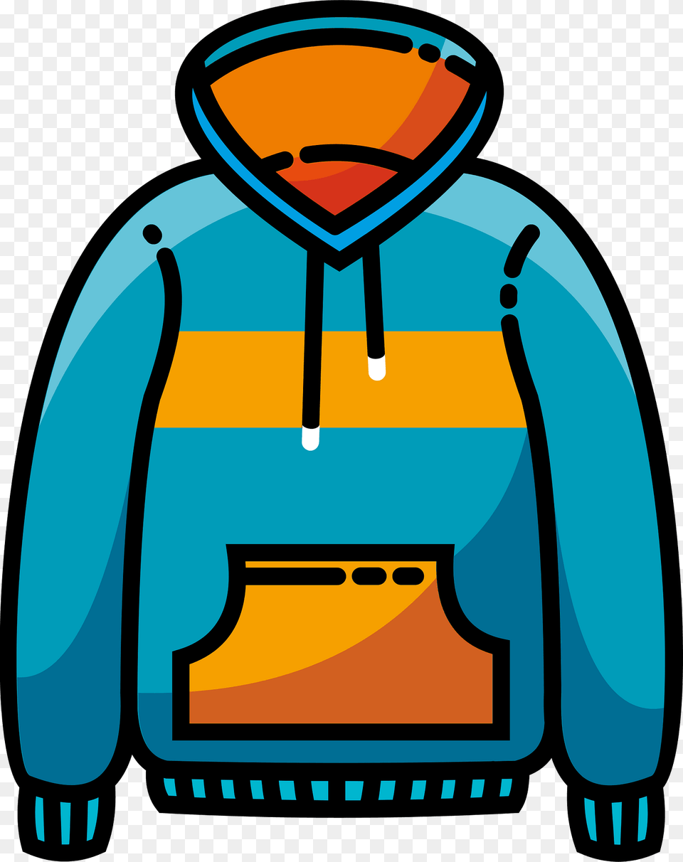 Hoodie Clipart, Clothing, Hood, Knitwear, Sweater Free Png Download