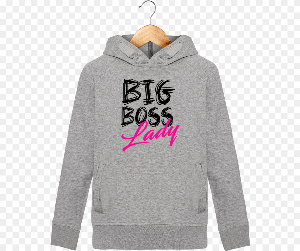 Hoodie Kids Stanley Mini Base Big Boss Lady By Designme Hoodie, Clothing, Hood, Knitwear, Sweater Png