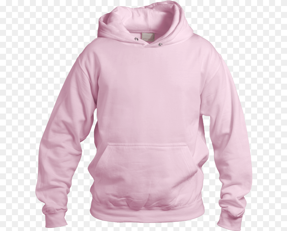 Hoodie Light Pink Transparent, Clothing, Hood, Knitwear, Sweater Png Image