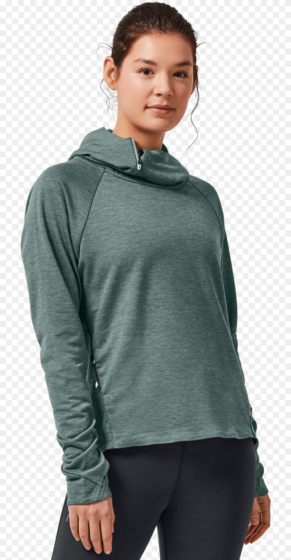 Hoodie Running Hoodie, Clothing, Fleece, Knitwear, Long Sleeve Png Image