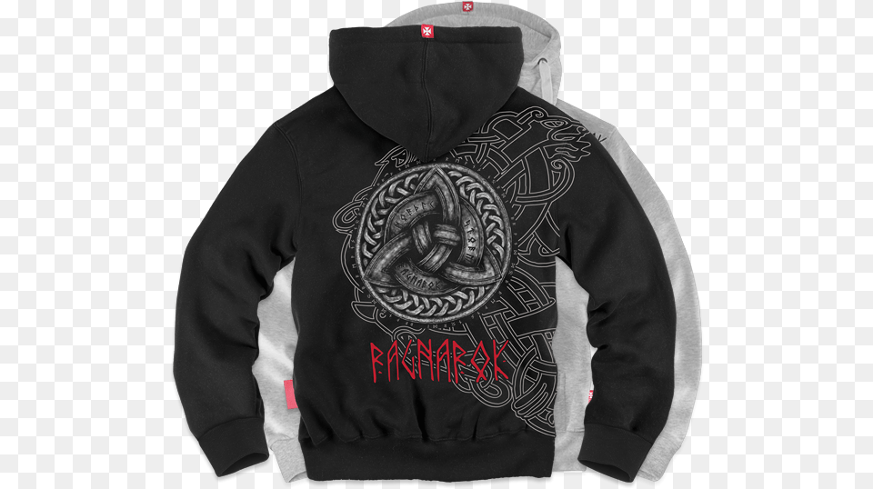 Hoodie Zip Ragnarok, Clothing, Knitwear, Sweater, Sweatshirt Free Png