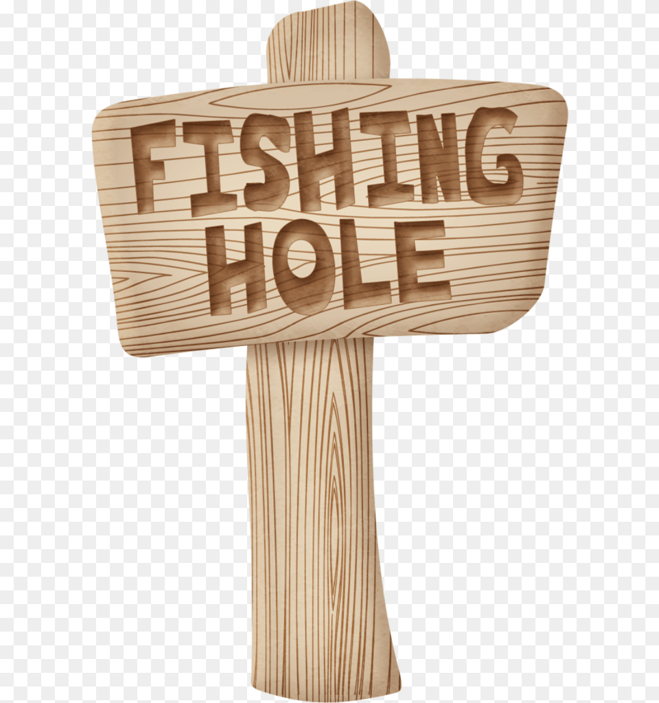 Hook Clipart Fishing Bobber Fishing Hole Clipart, Wood, Cross, Symbol, Device Free Png Download