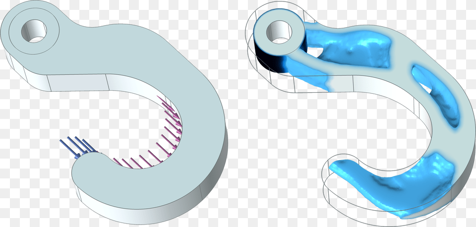 Hook Topology Optimization, Electronics, Hardware Free Png Download