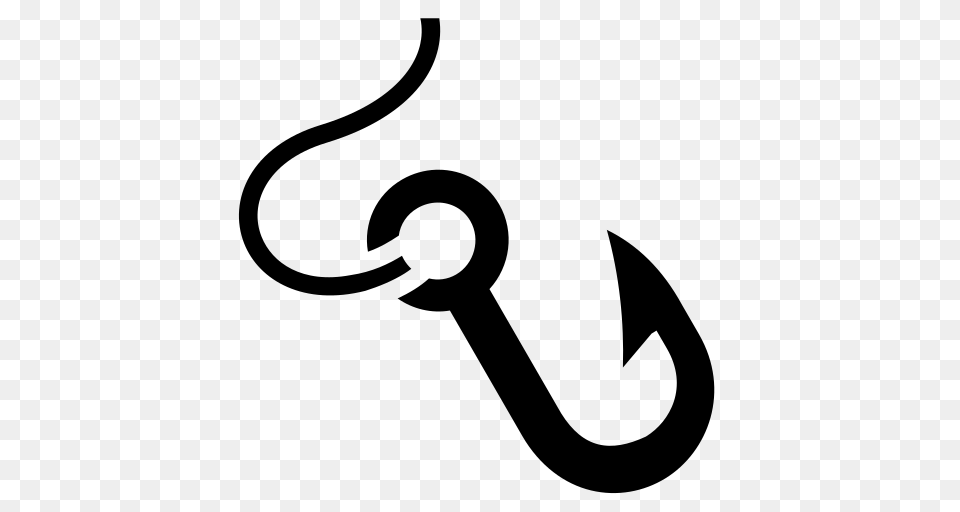 Hook Transparent, Gray Png Image