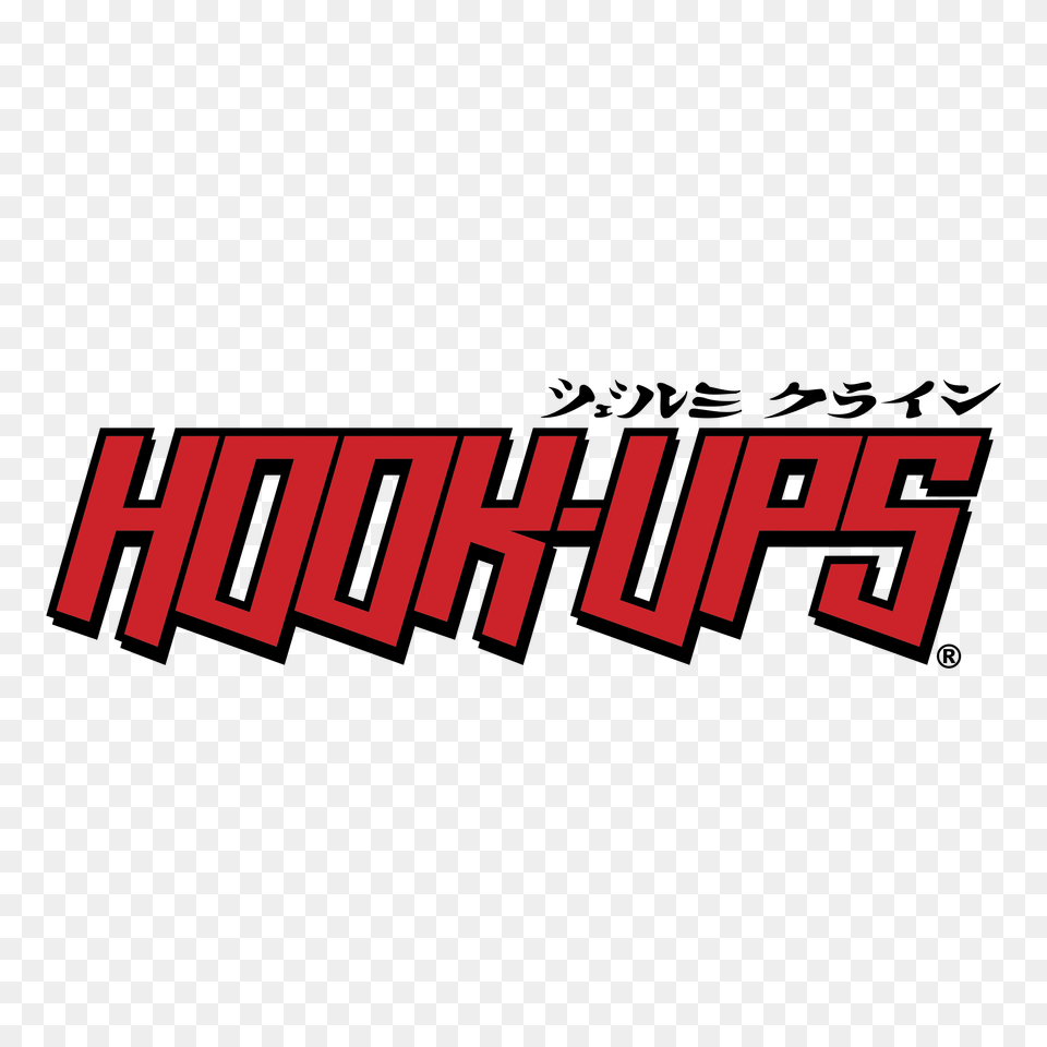 Hook Ups Skateboards Logo Transparent Vector, Text Png Image