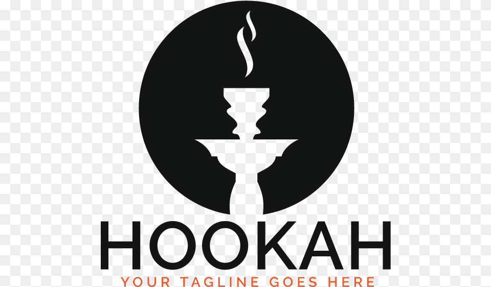 Hookah Logo Design Emblem, Light Free Png Download