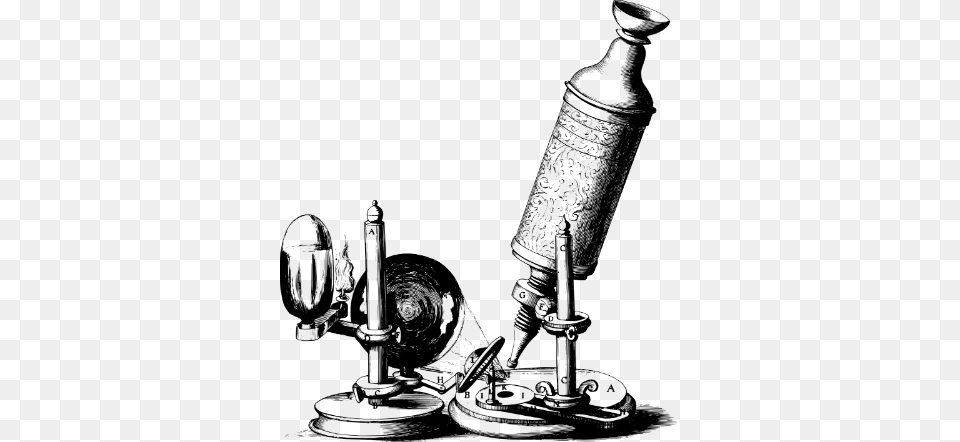 Hooke S Microscope Robert Hooke And His Microscope, Device, Grass, Lawn, Lawn Mower Free Png Download
