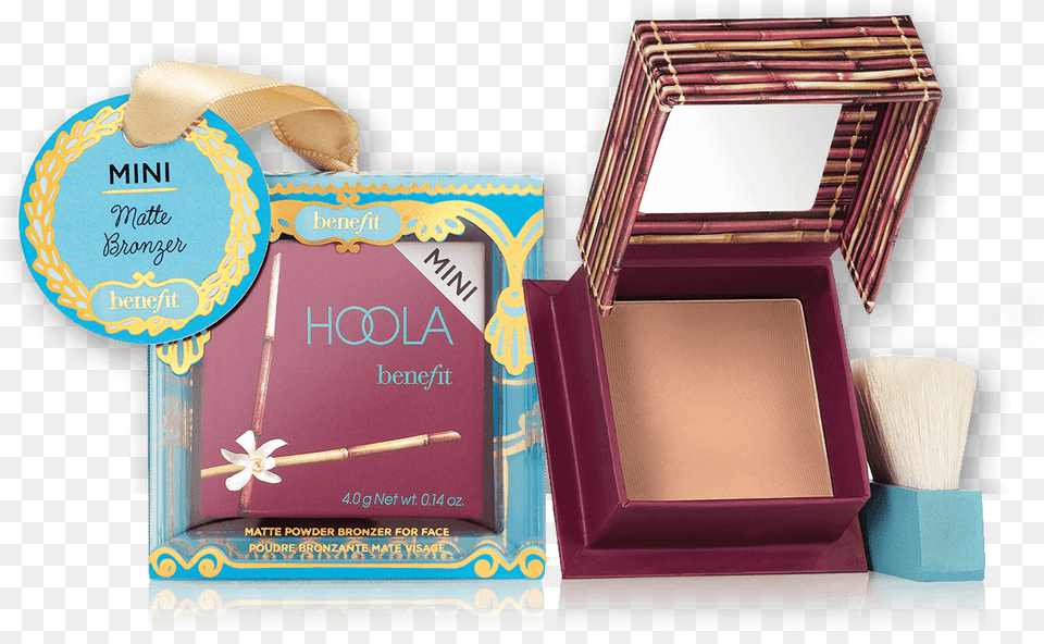 Hoola Mini Stocking Stuffer Benefit Hoola Bronzer, Face, Head, Person, Cosmetics Png