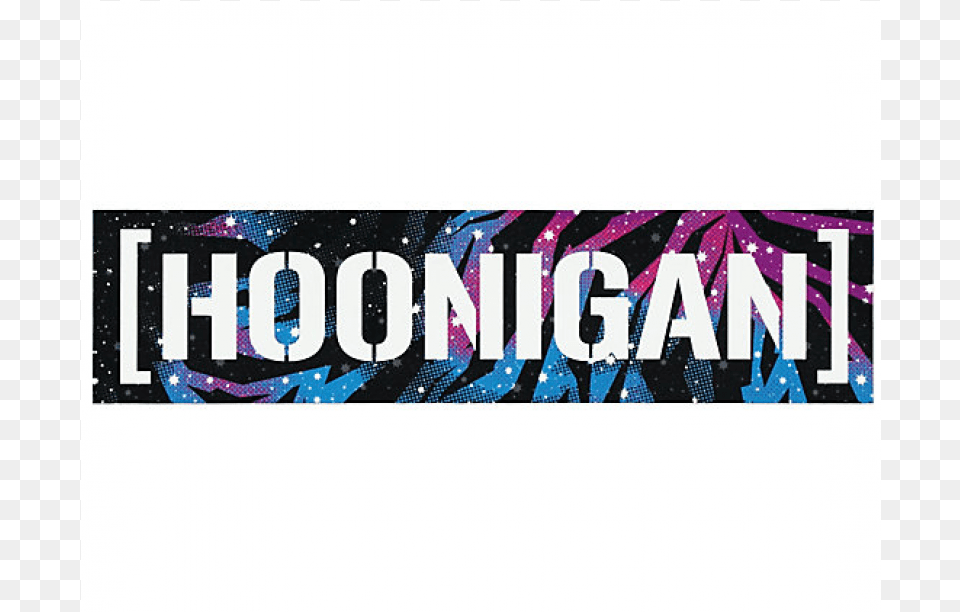 Hoonigan Galaxy Censor Bar Sticker Black Ken Block Hoonigan Logo, Art Png