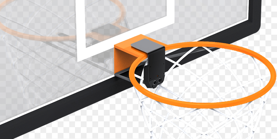 Hoop Tracker Sensor Basketball Hoop Counter Free Png Download