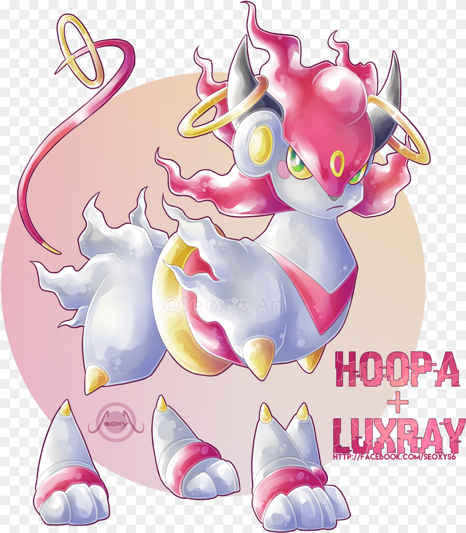Hoopa Luxray Pokemon Fusion Hoopa, Baby, Person, People, Publication Png