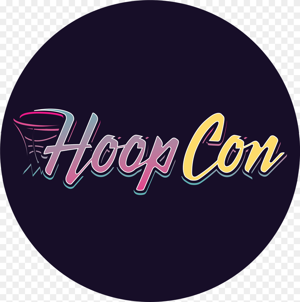 Hoopcon X Ballislife All American Floor Rainbow Ritchie Rainbow, Logo, Disk, Purple Free Png Download