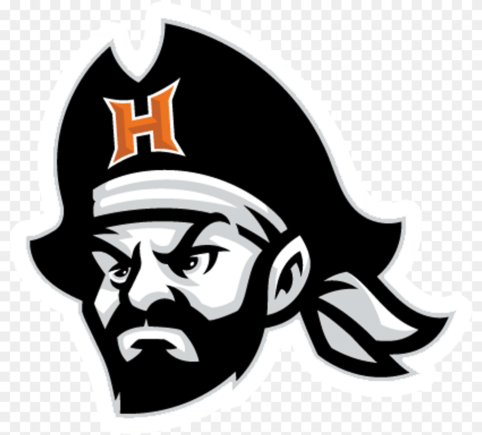 Hoover Bucs Football Logo Clipart Download Hoover High School Alabama Logo, Stencil, Sticker, Face, Head Free Png