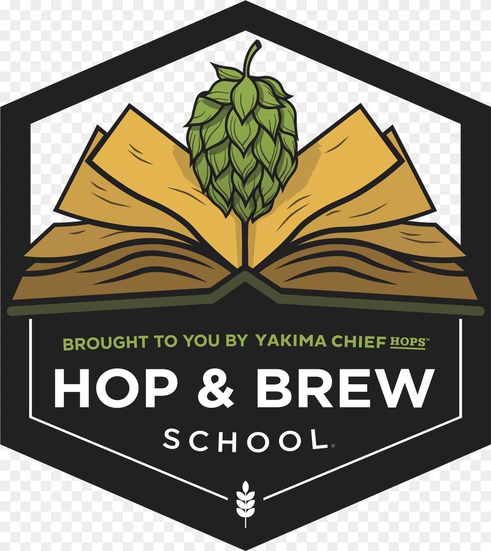 Hop Amp Brew School, Leaf, Plant, Advertisement, Logo Png Image