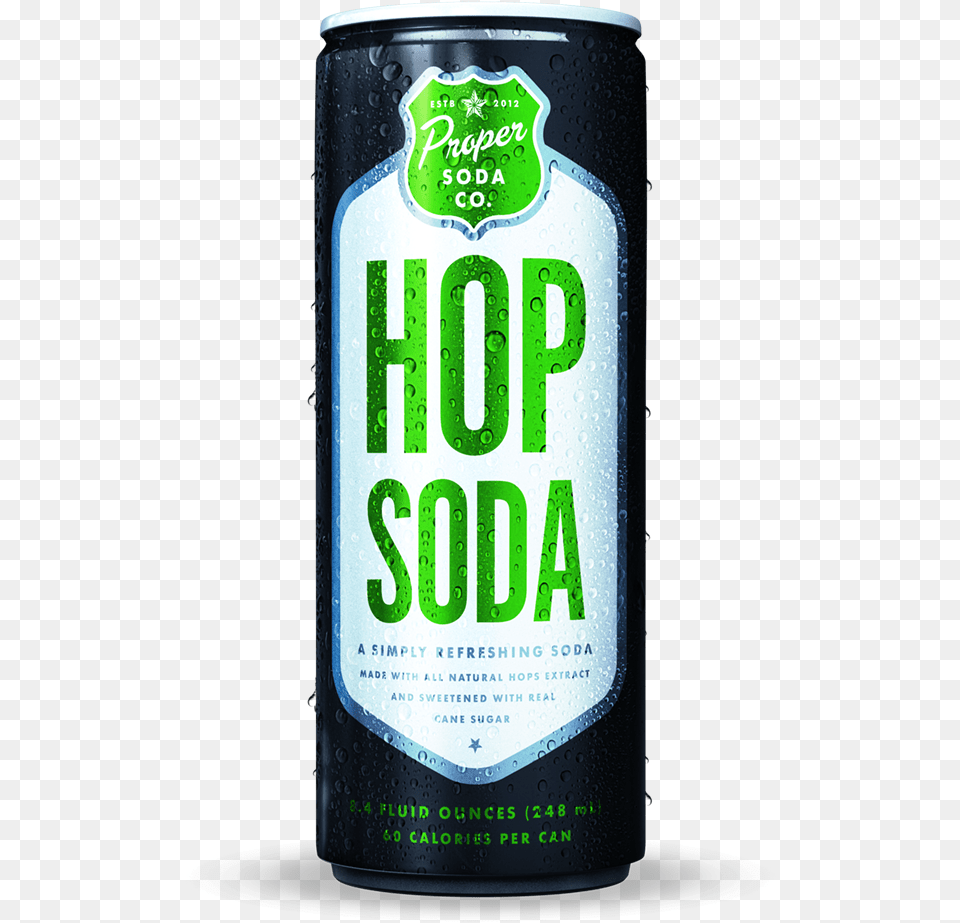 Hop Soda Proper Soda Caffeinated Drink, Alcohol, Beer, Beverage, Lager Png Image