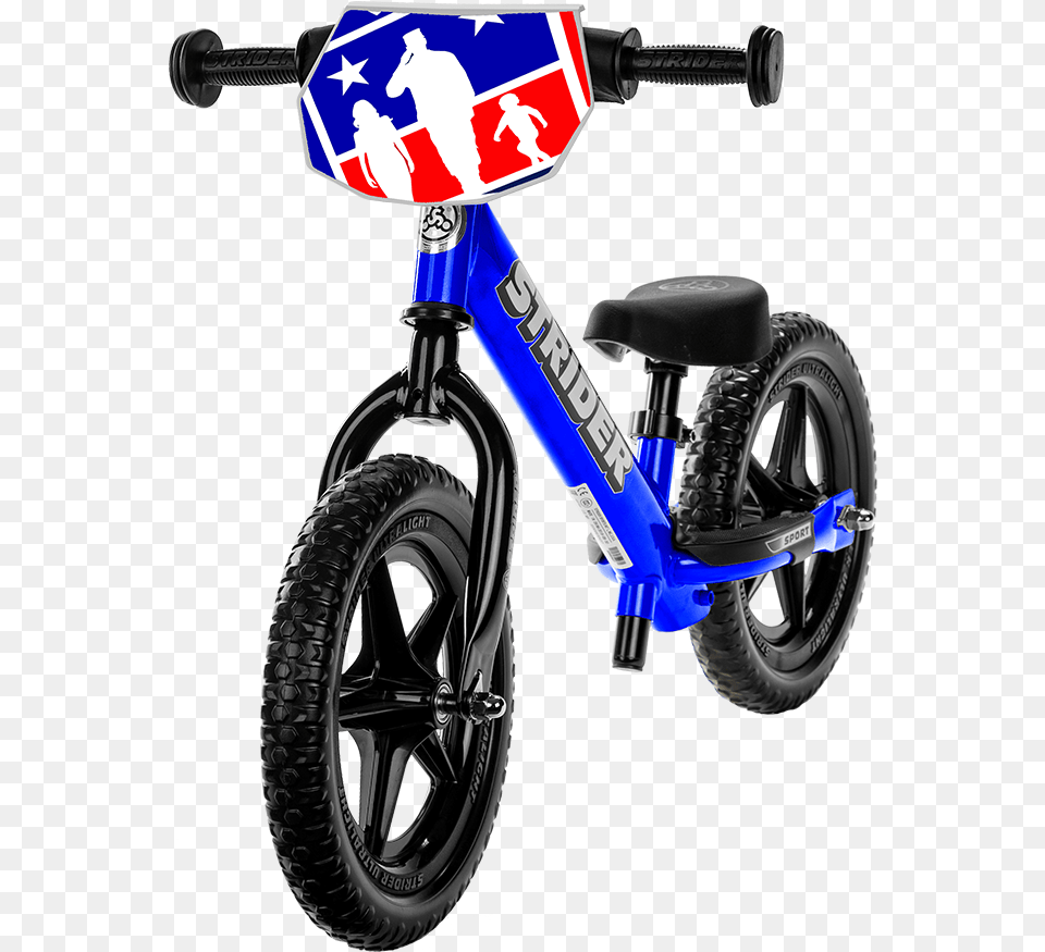 Hope For The Warriors Strider Bike Balance Bicycle, Machine, Wheel, Transportation, Vehicle Free Png