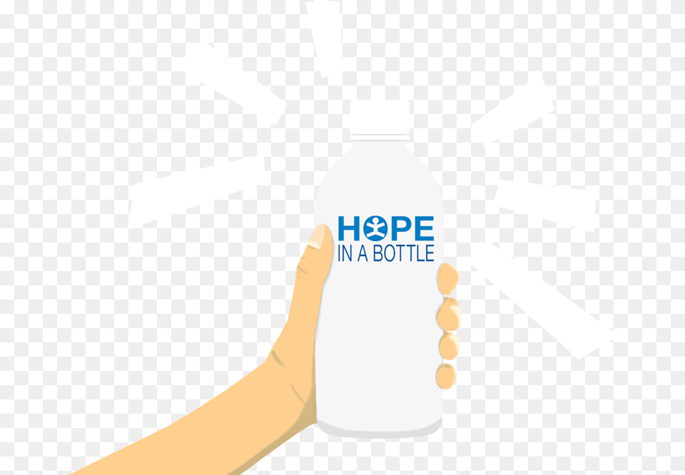 Hope In A Bottle Purified Drinking Water You Drink Hope Hope In A Bottle, Lotion Free Png Download