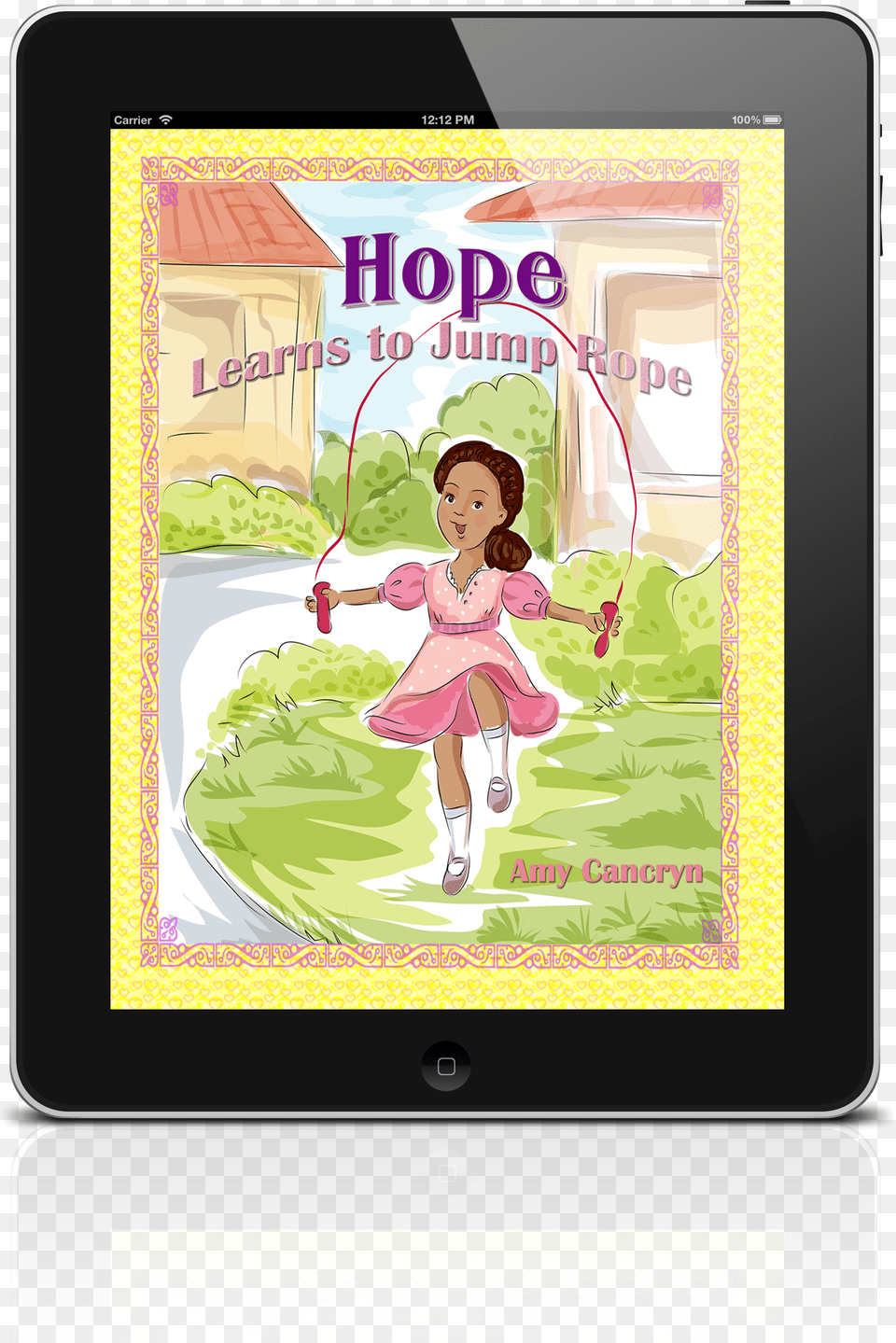 Hope Learns To Jump Rope Transparent Cartoons Children39s Book Jump Rope, Baby, Person, Face, Head Png Image