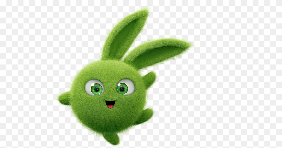 Hopper Sunny Bunnies, Green, Plush, Toy Free Png Download