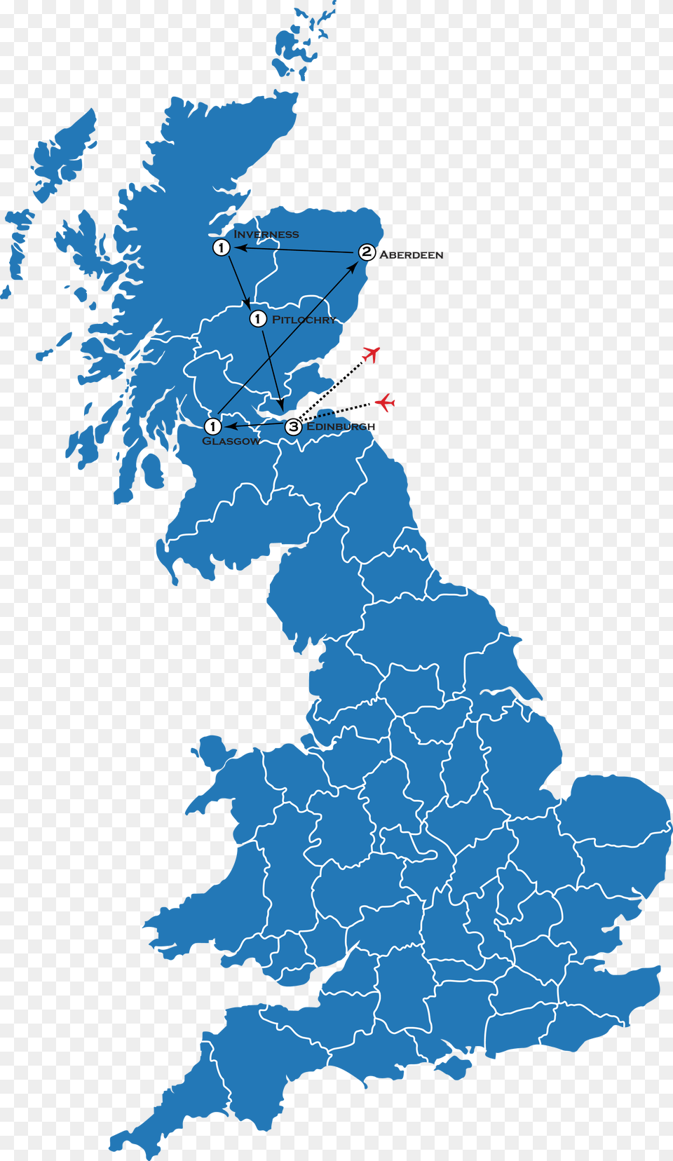 Hopscotch Tour Map Annotated Fit To Artboard Liberty Caps Uk Map, Chart, Plot, Atlas, Sea Free Png