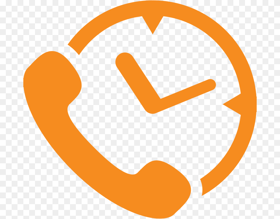 Horario De Atencion Telephone Service Icon, Texture Free Png Download
