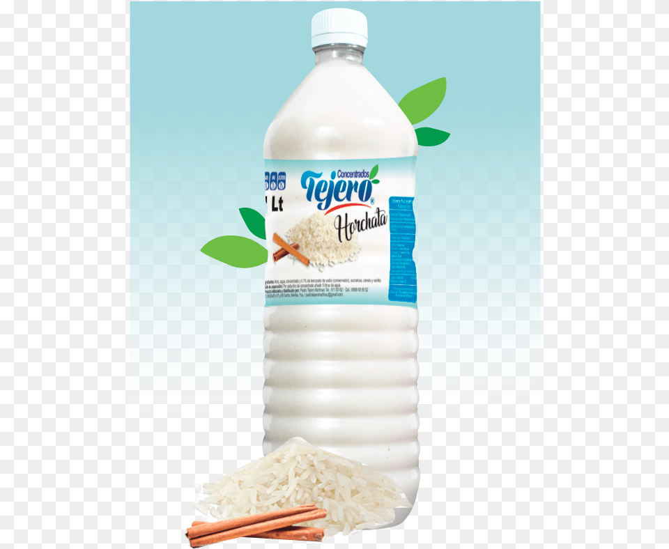 Horchata Tradicional Plastic Bottle, Beverage, Milk Png Image