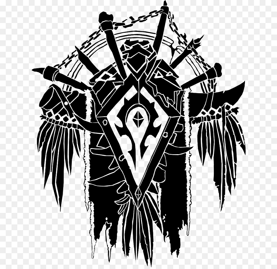 Horde Crest Vector World Of Warcraft Horde Decal, Emblem, Symbol Free Png